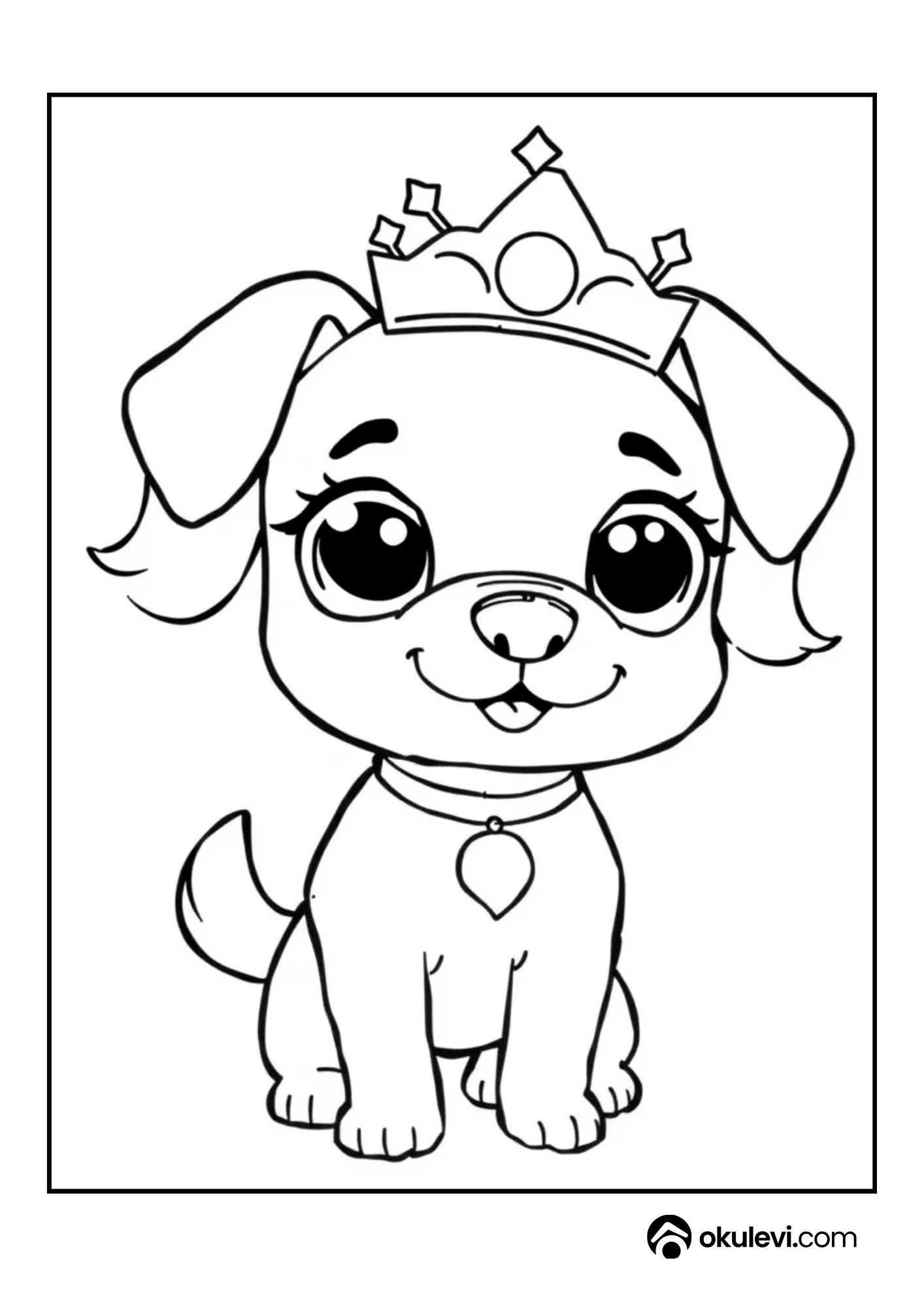 prenses köpek boyama